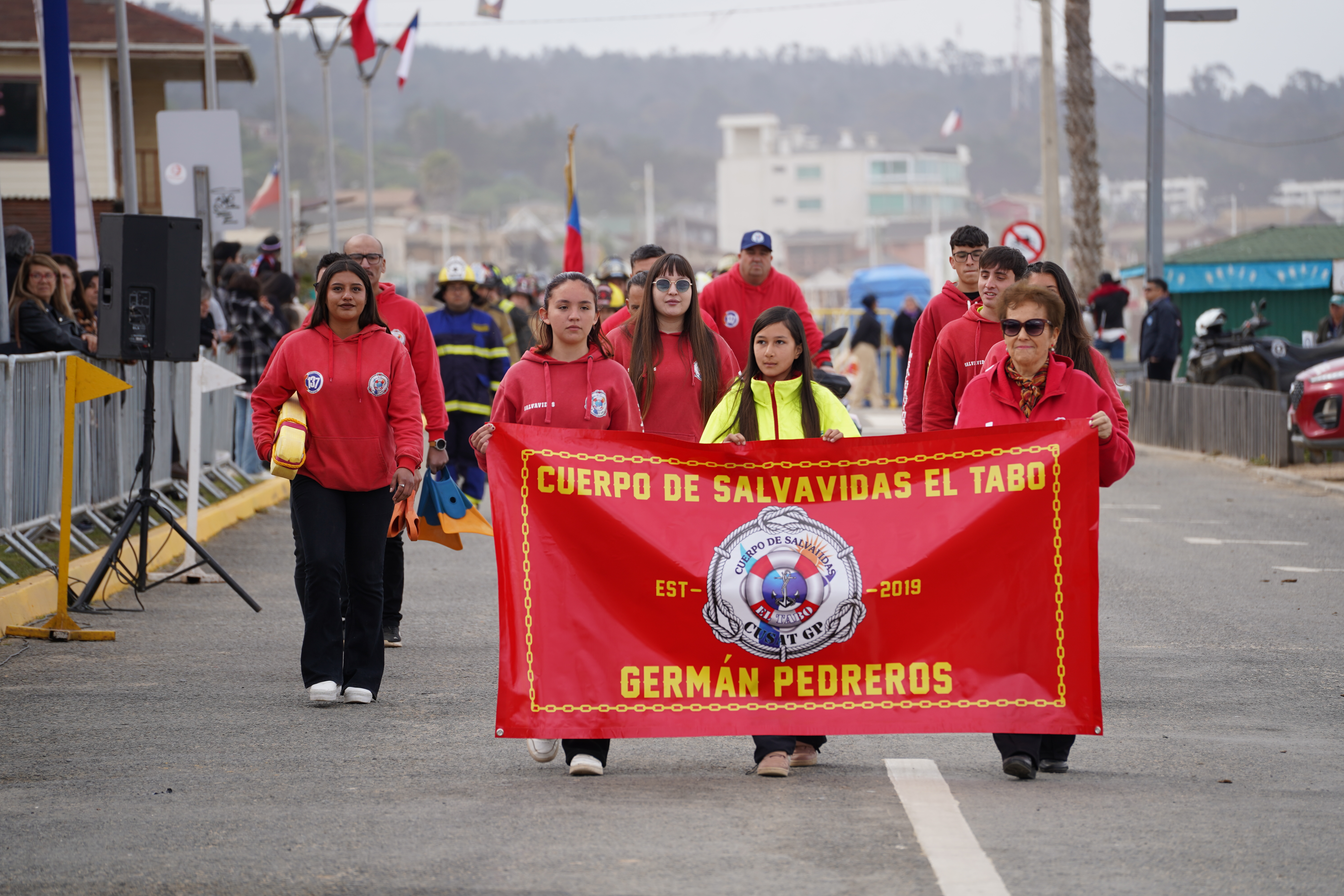 El Tabo rindió homenaje a Chile en un nuevo Desfile Comunal de Fiestas Patrias